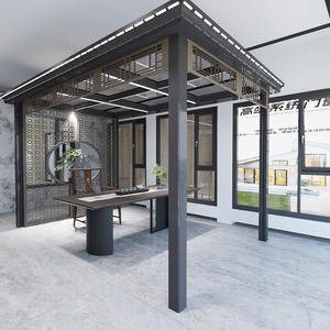 Sistema de Pérgola de Aluminio para <span class=keywords><strong>Jardín</strong></span> <span class=keywords><strong>Botánico</strong></span> con Iluminación LED para Áreas de Exhibición y Zonas de Descanso para Visitantes - Product Image 2