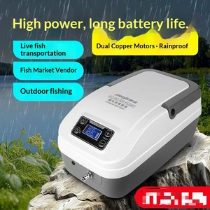 Bomba de Oxígeno de Alta Potencia para Exteriores de Doble Uso AC/DC <span class=keywords><strong>YEE</strong></span> para Estanques de Peces, Venta de Pescado y Mariscos YE-C300 YE-C400 YE-C500 - Product Image 4
