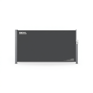 Ckpeace Retractable Side <b>Screen</b> Awning 118.1 In X 62.99 In Dark Grey Waterproof Uv Resistant For Door <b>Window</b> Privacy - Product Image 1