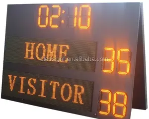 Placar exterior sem fio Rugby LED Digital Scoring Board