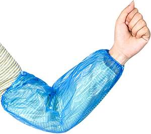 Industri Makanan Warna Biru Penutup Lengan PE Lengan Penutup Lengan Sekali Pakai - Product Image 2