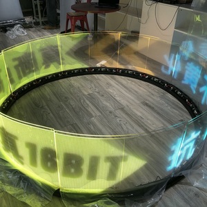 Indoor LED-Video-Glaspanel Wasserdichter TV-Bildschirm Anzeigepanel Selbstklebende Transparente LED-Bildschirmfolie zum Aufkleben auf Glas - Product Image 5