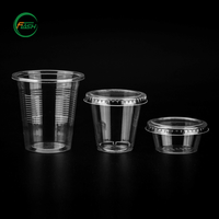Gobelets en plastique PLA personnalisés avec logo, vente en gros, 7/10 oz, écologiques, jetables, pour boissons froides, pour la maison, l'hôtel, les fêtes
