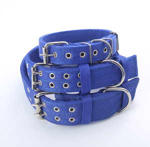 Tamaño personalizado <span class=keywords><strong>collar</strong></span> 2 filas correa ajustable de nylon tejido <span class=keywords><strong>collar</strong></span> de perro táctico durable grande perro <span class=keywords><strong>collar</strong></span> del animal doméstico - Product Image 3