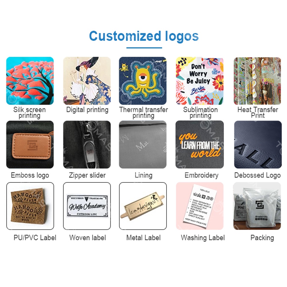 custom logo/packing