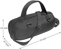 Housse de protection pour haut-parleur en EVA noir, grande taille, étanche, anti-poussière, personnalisée, nouvelle arrivée, avec fermeture éclair