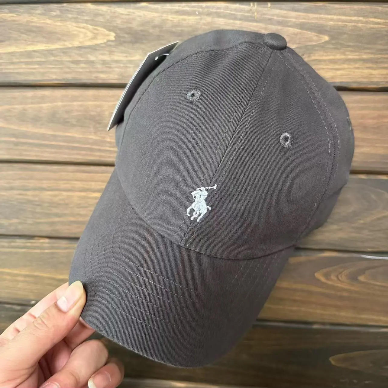 Gris carbón - Etiqueta blanca RL - Semi-lavado