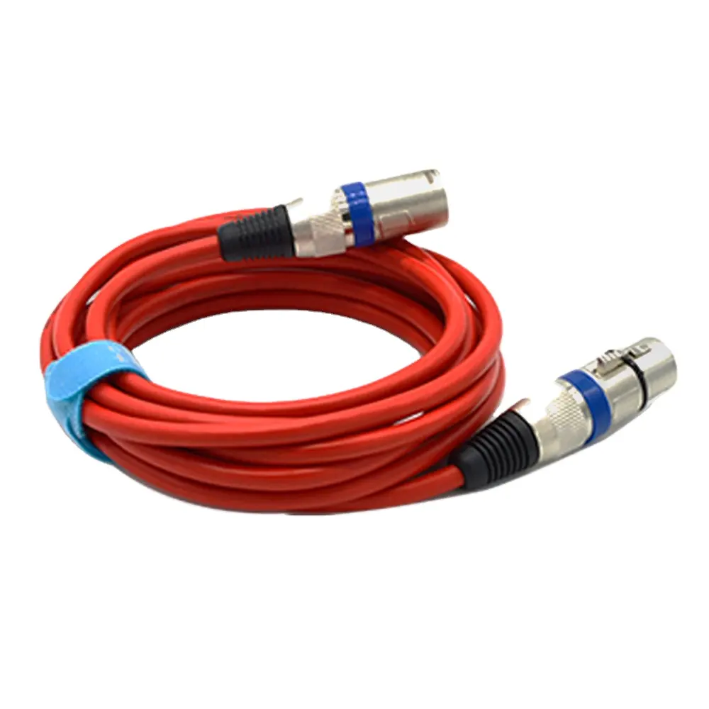 High-Quality Mic XLR cables and 1/4" Dazzle guitar cables female to female xlr cable