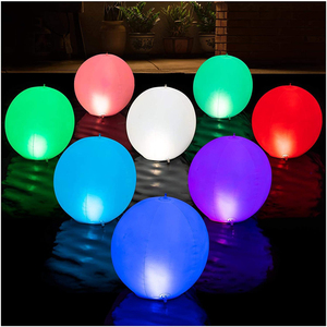 <span class=keywords><strong>Ballon</strong></span> d'<span class=keywords><strong>eau</strong></span> en PVC Offre Spéciale avec lumières LED télécommande lumineuse <span class=keywords><strong>ballon</strong></span> de plage gonflable été jouets de natation en plein air - Product Image 3