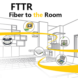 Fttd Fttr pré-connecté 0.9mm 1.2mm câble à <span class=keywords><strong>fibre</strong></span> invisible Sc LC connecteur <span class=keywords><strong>fibre</strong></span> vers <span class=keywords><strong>Ethernet</strong></span> plaque murale prise de courant - Product Image 4