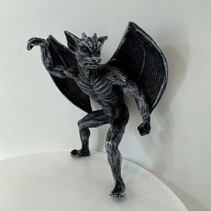 <span class=keywords><strong>Angelo</strong></span> e demone ornamento in resina scultura artigianale <span class=keywords><strong>angelo</strong></span> memoriale e statua di redenzione ornamento decorativo per interni - Product Image 6