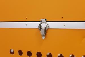 กรงสัตว์เลี้ยงแบบมืออาชีพ แข็งแรง ทนทาน ทำจากอะลูมิเนียม พร้อมระบบป้องกันสัตว์เลี้ยง  บรรจุภัณฑ์กล่องใส่สัตว์เลี้ยงแบบมีล้อลากสำหรับเดินทาง  รับผลิตภายใต้แบรนด์ของลูกค้า - Product Image 3