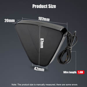 <span class=keywords><strong>F1</strong></span> General Motors LED Modifié Pilote Lumières Meteor Heap V Pilot Lights V Triangle Clignotant Frein Feux Arrière - Product Image 6