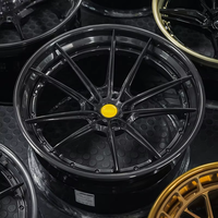 Nouvelles jantes en alliage d'aluminium forgé de 22 pouces, 5x112/114.3 PCD 120 mm ET20 mm, concaves sur mesure pour Audi C8