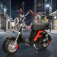 Scooter électrique Citycoco 1000W 1500W 3000W 60V en alliage d'aluminium, étanche, pour adultes, longue autonomie, pour les trajets en ville