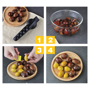 Pince à noix portable, coupe-noix, outil de cuisine, ouvre-châtaignes, couteau - Product Image 5