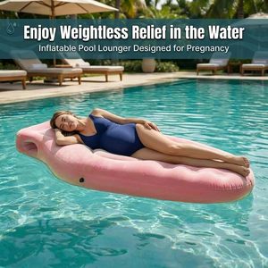 Colchón de Aire Inflable Portátil Multifuncional de PVC con Flocado, Modelo Cóncavo, para Yoga y Maternidad, Personalizable - Product Image 4