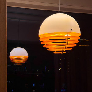 <span class=keywords><strong>Lampadario</strong></span> Sunset per Ristorante, Tavolo da Bar in Stile Antico, Bauhaus, <span class=keywords><strong>Arancione</strong></span> in Acrilico, Design Atmosferico, Piccolo <span class=keywords><strong>Lampadario</strong></span> - Product Image 4