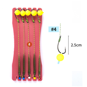 Sẵn sàng gắn thép carbon cá chép giàn khoan với boilie Pop <span class=keywords><strong>Up</strong></span> hooklink tóc giàn thép gai móc giải quyết cho cá chép câu cá phụ kiện công cụ - Product Image 4