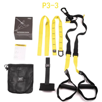Sangle de suspension pour entraînement de force et de puissance, sangle de yoga réglable, support mural, tendeur professionnel TRX