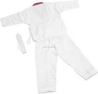 Pantalon d'uniforme de Taekwondo noir brodé avec ceinture TKD et vêtements Kwon blancs – Fournitures de Taekwondo en promotion