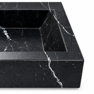 อ่างล้างมือหินอ่อน Nero Marquina - Product Image 4