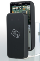 Cerradura de Puerta de Estilo Moderno y Minimalista, con Panel Táctil Negro Personalizado, Contraseña, Grado C, Cerradura Electrónica para Gabinete de Alta Resistencia
