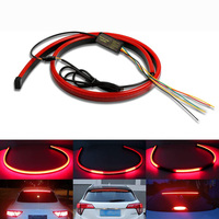 Bande lumineuse LED de freinage supplémentaire BRAD pour voiture, feu arrière de freinage, troisième feu stop, feu stop surélevé, feux de freinage de voiture