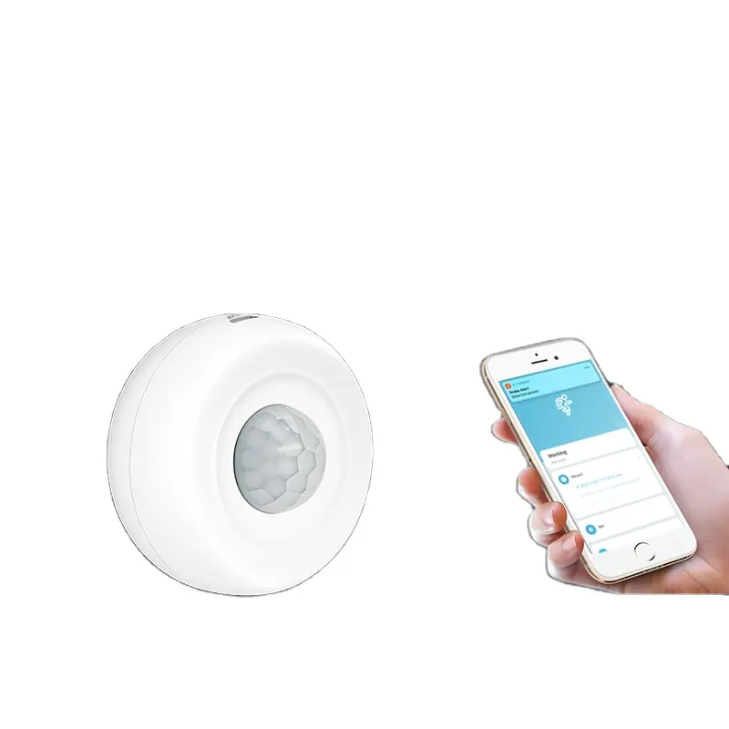 Tuya Smart Zigbee WiFi PIR Motion Detector Sensor Smart Life APP Works With Alexa Alarm Infrared Movement Human Body Sensor