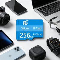 Tarjeta de Memoria TF Ultra Delgada de 16GB 32GB 64GB 128GB 256GB, Almacenamiento Flash Ligero para Consola de Juegos Portátil