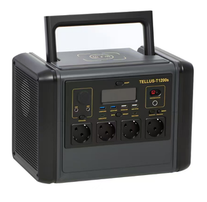 Portable Power Station Solar Fast Charging Pure Sine Wave Camping Home Emergency Backup Generator 1200 Outdoor <b>Mobile</b> Power Supp - Product Image 4