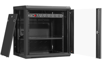 Armoire réseau murale 9U Deluxe, rack de serveur de centre de données 19 pouces