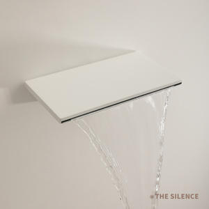 Cabezal <span class=keywords><strong>de</strong></span> ducha oculto montado en <span class=keywords><strong>la</strong></span> pared Juego <span class=keywords><strong>de</strong></span> ducha <span class=keywords><strong>de</strong></span> control <span class=keywords><strong>de</strong></span> temperatura Techo blanco Embedded Top Spray <span class=keywords><strong>Cascada</strong></span> Grifo Hot Melt - Product Image 3