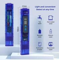 Compteur TDS numérique professionnel 0-9990ppm testeur de qualité de l'eau potable Aquarium piscine filtre mètre Total solides dissous moniteur