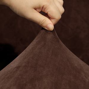 Set di Fodere <span class=keywords><strong>Copridivano</strong></span> Angolari di Lusso in Velluto Elasticizzato a 7 Posti a Forma di L <span class=keywords><strong>per</strong></span> Divani Componibili da Soggiorno - Product Image 2