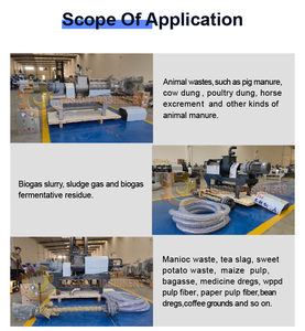 Separador húmedo y seco de estiércol de cerdo, máquina deshidratadora de estiércol de animales, equipo separador de líquidos sólidos, separador de estiércol - Product Image 3