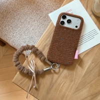 Tissu en peluche rétro, adapté aux coques de téléphone iPhone 18. Conçu comme le Apple 17 Pro Max, avec un style simple inspiré du 16/15. Coréen