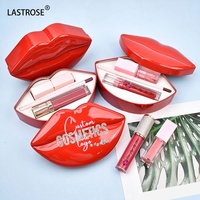 Kit de Maquillage Lèvres 3-en-1 Vegan Waterproof : Crayon Contour des Lèvres Longue Tenue, Gloss à Lèvres Haute Pigmentation et Pailleté, Marque Blanche