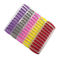 Petit moule à glaçons en plastique à 21 grilles Plateau de presse écologique pour boules de glace et crème glacée maison Facile à utiliser