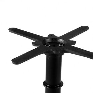 WEKIS Meilleure Vente Base de Table Circulaire en Acier Noir Type Tulipe avec Support Rond pour Table de Salle à Manger ou de Bar, Base de Table en Fer Forgé - Product Image 2