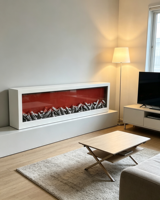 Lanternes rectangulaires sans flamme à LED, effet réaliste, portables, alimentées par batterie USB, décoration lumineuse d'intérieur