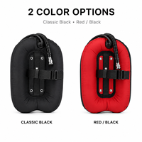 Ajustable pour la plongée en BCD |   Gilet de flottabilité avec harnais de maintien du réservoir |   Système de contrôle de flottabilité dorsal en nylon