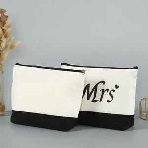 2-Piece Set Eco-friendly Canvas Tote Shopping <b>Bag</b> Large Capacity Letter Canvas <b>Bags</b> for Daily Advertising - Product Image 6