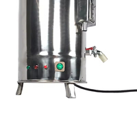Distillateur d'eau de laboratoire automatique 20L/H 13,5 kW, haute efficacité, en acier inoxydable, pour usage en laboratoire