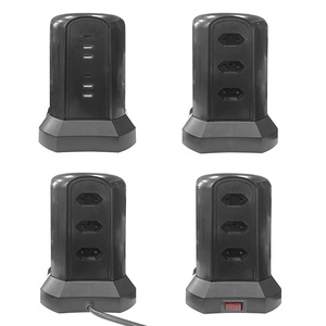 Nhà tùy chỉnh Brazil tiêu chuẩn tháp mở rộng ổ <span class=keywords><strong>c</strong></span>ắm quá tải chuyển đổi & 4 <span class=keywords><strong>c</strong></span>ổng <span class=keywords><strong>USB</strong></span> 2 Loại <span class=keywords><strong>C</strong></span> <span class=keywords><strong>C</strong></span>ổng Máy tính để bàn ổ <span class=keywords><strong>c</strong></span>ắm - Product Image 4