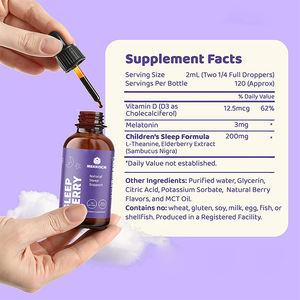 Gouttes de mélatonine liquide OEM ODM <span class=keywords><strong>pour</strong></span> le sommeil, aide au sommeil, mélatonine liquide, <span class=keywords><strong>vitamine</strong></span> D, gouttes <span class=keywords><strong>pour</strong></span> le sommeil <span class=keywords><strong>pour</strong></span> enfants - Product Image 5