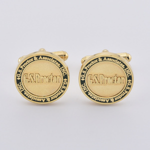 Accessoires d'affaires à la mode en argent sterling 925 de qualité supérieure Boutons de manchette de mariage et pinces à cravate - Product Image 1