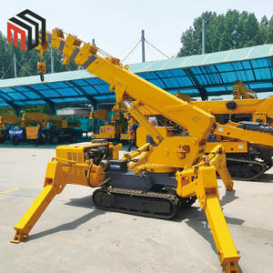 รถเครนสไปเดอร์แบบแข็งแรง ปรับแต่งความยาวบูมแบบยืดหดได้ พร้อมส่วนต่อขยายจิ๊บ สำหรับพื้นที่ขรุขระและสถานที่ก่อสร้างที่ไม่เรียบ - Product Image 6