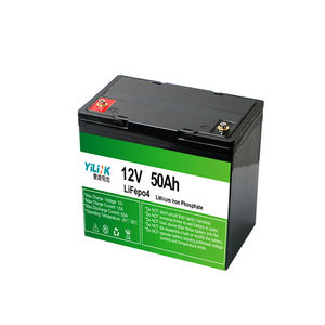 Fabrika satış YiLink pil yüksek kalite a sınıfı Lifepo4 pil 12v 50ah lityum pil - Product Image 1