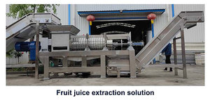 Chất lỏng rắn tách giấy ép bột sắn gừng sợi thực phẩm dư lượng chất thải khử nước vít Báo Chí dây chuyền sản xuất - Product Image 5